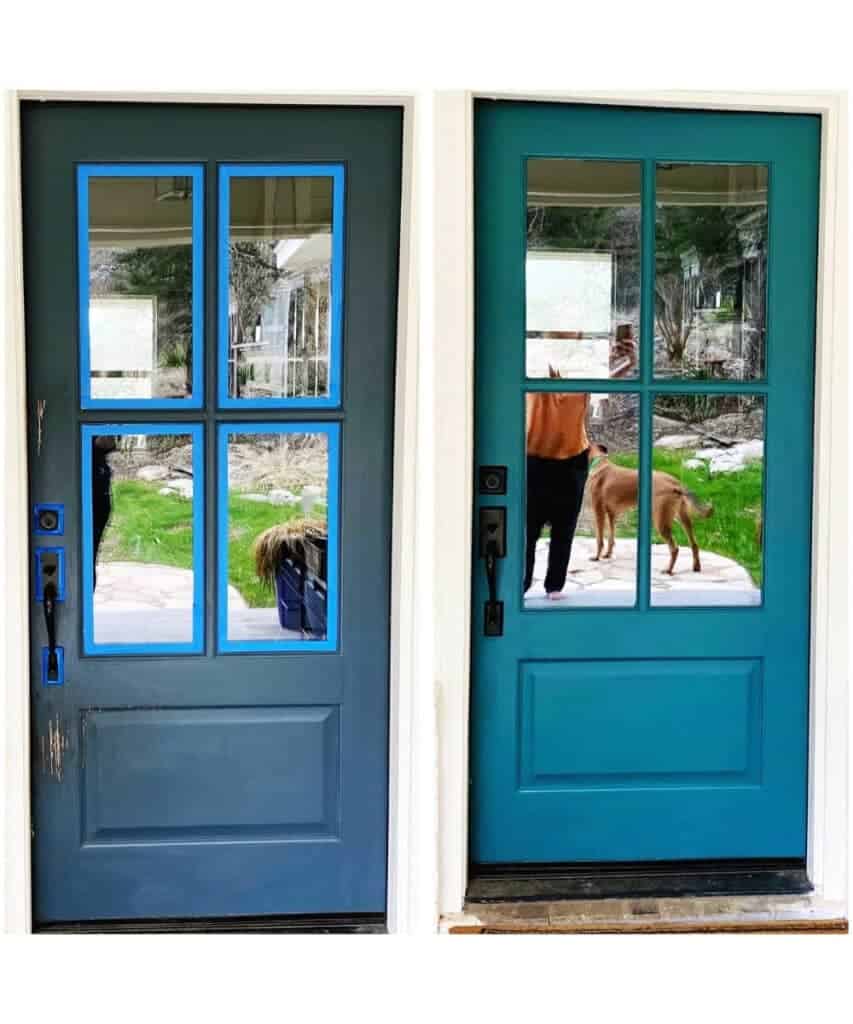 Before and After Spring Door Refresh at Simpatico
MySimpaticoLife.com