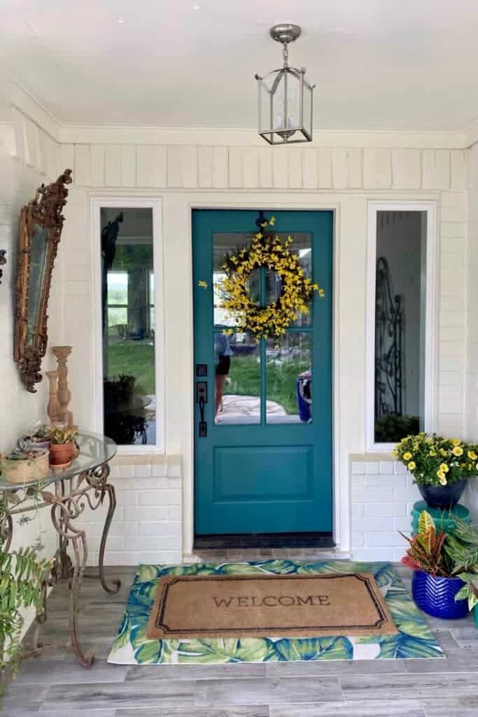 Our front entryway for spring 2021.
MySimpaticoLife.com