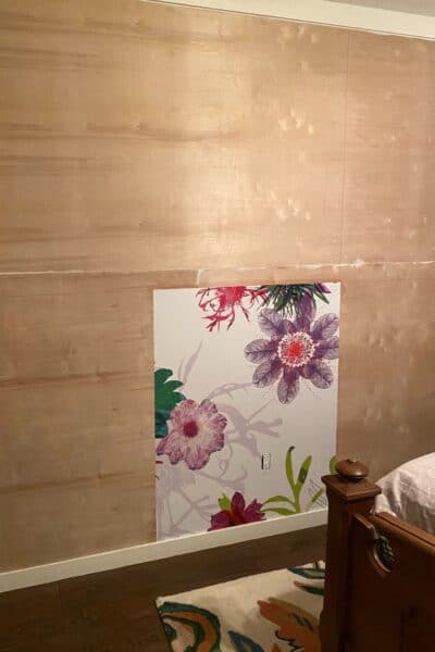 A Quick and Easy Way to Install a Wall Mural - My Simpatico Life