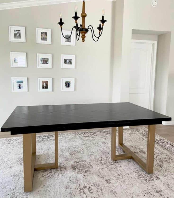 Image for Dark Herringbone Table
