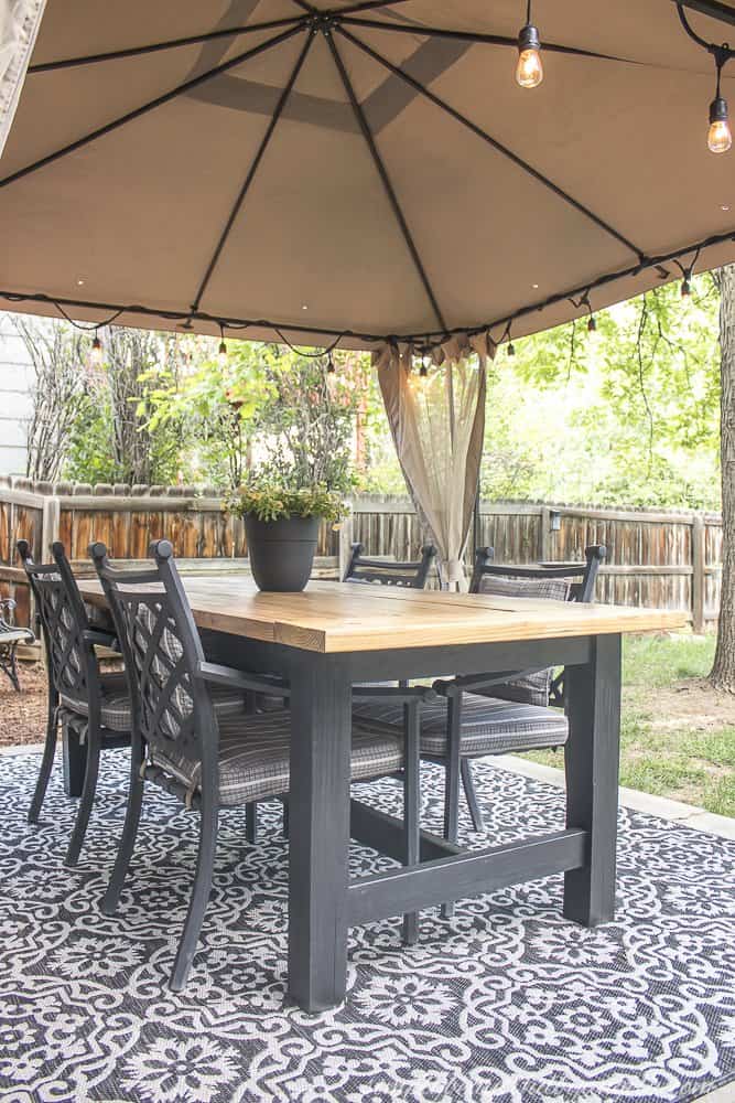 Image for DIY Outdoor Dining Table