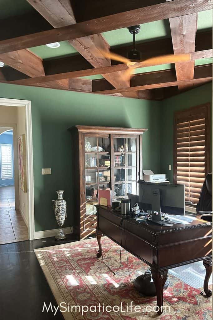 Deep Green Office | MySimpaticoLife.com